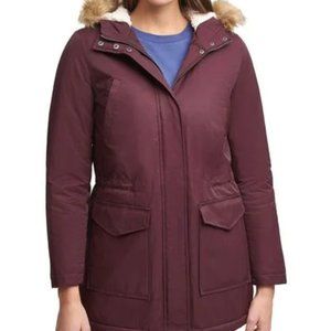 Women's Levis Sherpa Lined Mid Length Performance Para Jacket